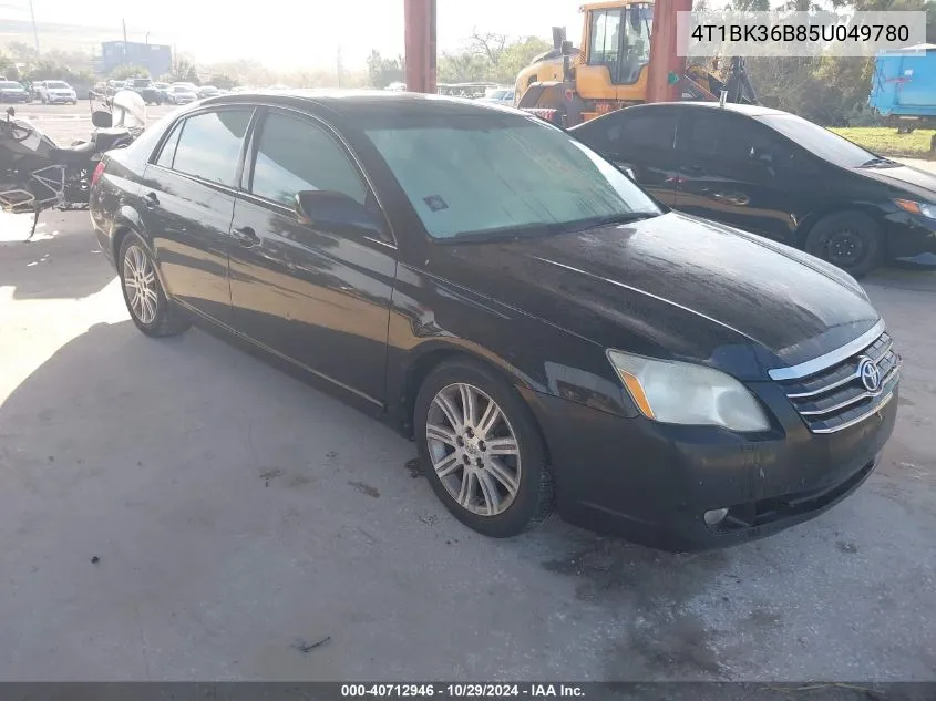 2005 Toyota Avalon Limited VIN: 4T1BK36B85U049780 Lot: 40712946