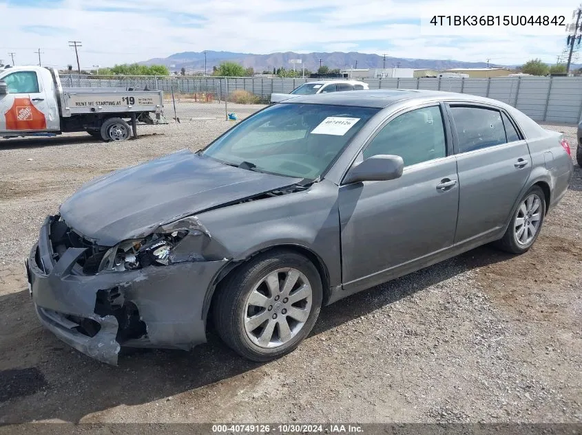 2005 Toyota Avalon Xls VIN: 4T1BK36B15U044842 Lot: 40749126