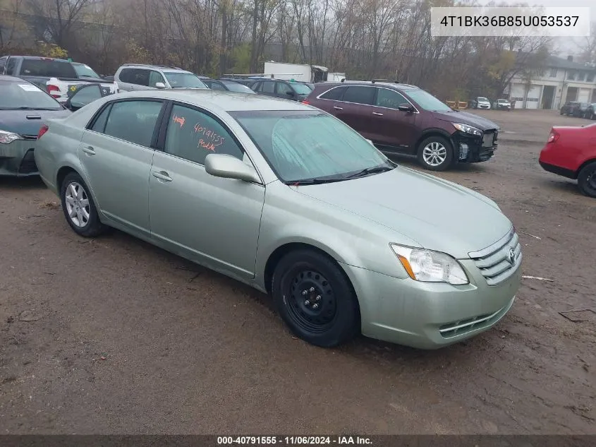 2005 Toyota Avalon Xl VIN: 4T1BK36B85U053537 Lot: 40791555