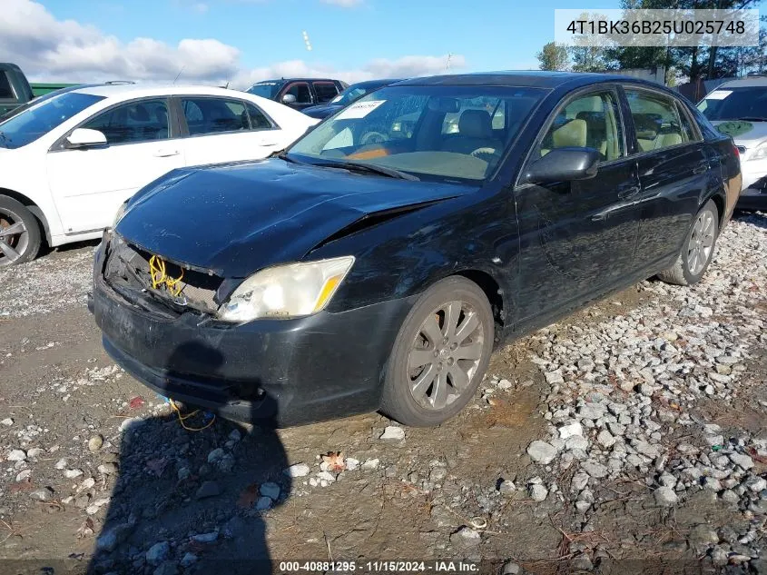 2005 Toyota Avalon Xls VIN: 4T1BK36B25U025748 Lot: 40881295