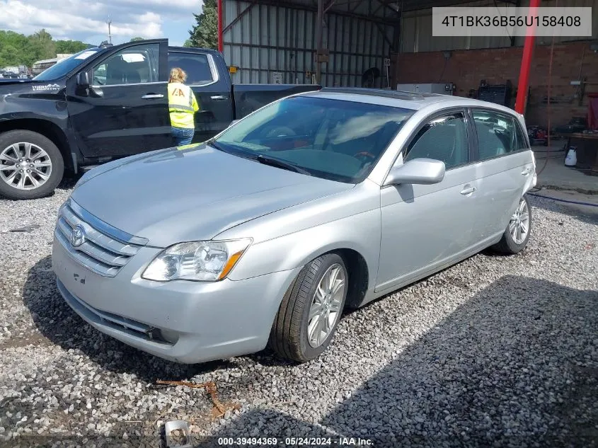 2006 Toyota Avalon Limited VIN: 4T1BK36B56U158408 Lot: 39494369