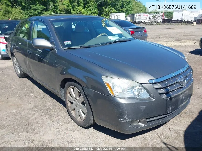 2006 Toyota Avalon Xls VIN: 4T1BK36B76U141609 Lot: 39587343