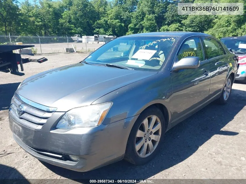 2006 Toyota Avalon Xls VIN: 4T1BK36B76U141609 Lot: 39587343