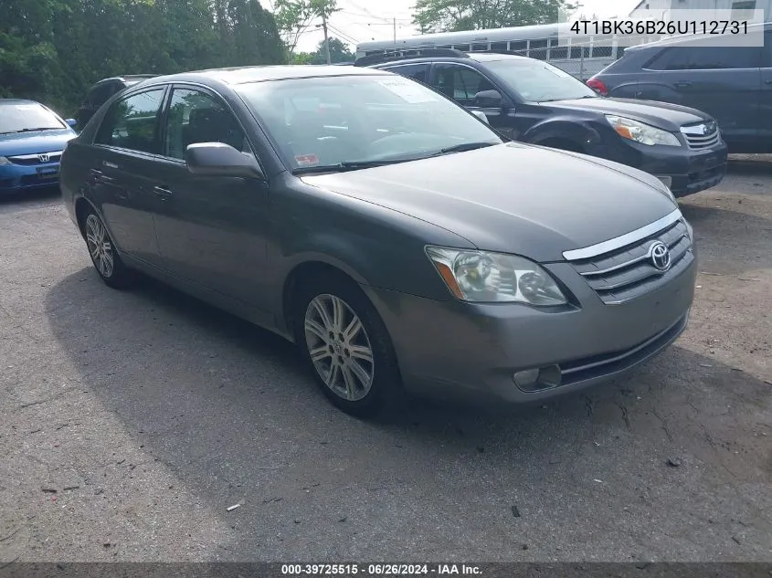 2006 Toyota Avalon Limited VIN: 4T1BK36B26U112731 Lot: 39725515