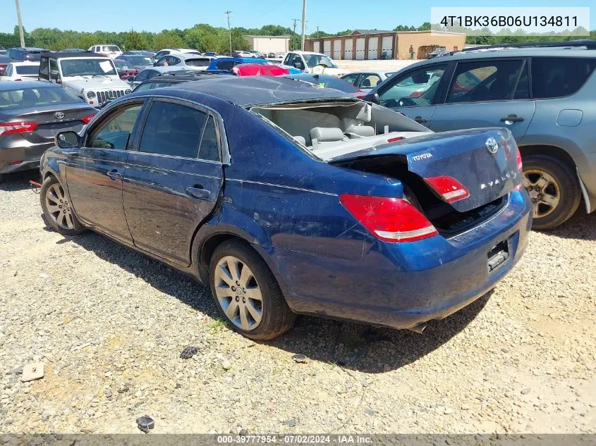 4T1BK36B06U134811 2006 Toyota Avalon Xls