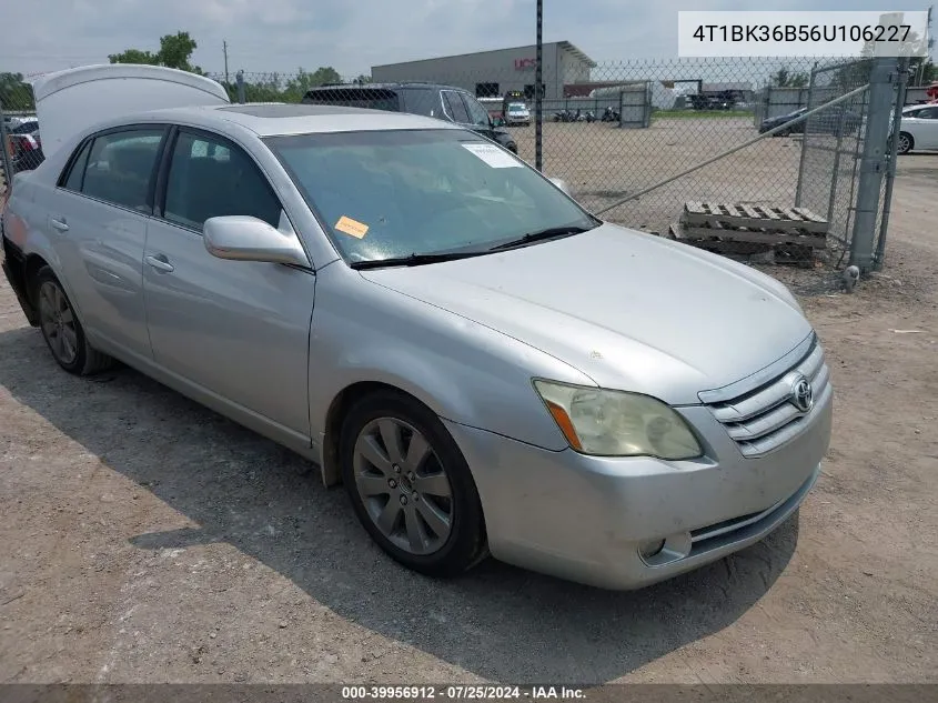 2006 Toyota Avalon Limited/Touring/Xl/Xls VIN: 4T1BK36B56U106227 Lot: 39956912