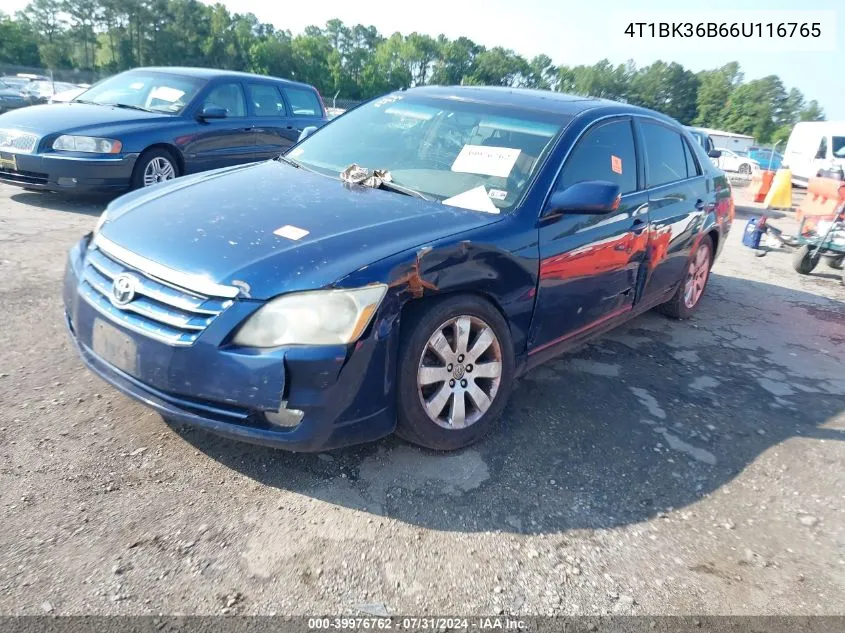 4T1BK36B66U116765 2006 Toyota Avalon Xls