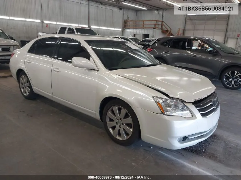 2006 Toyota Avalon Xls VIN: 4T1BK36B56U084021 Lot: 40059973