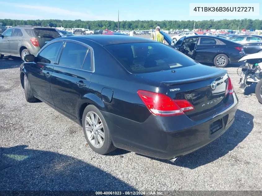 2006 Toyota Avalon Limited VIN: 4T1BK36B36U127271 Lot: 40061023