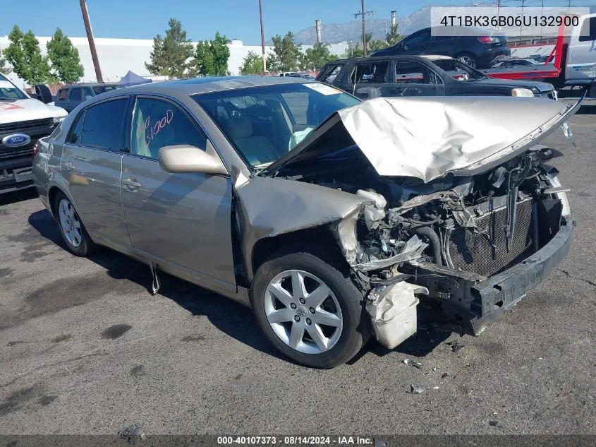 2006 Toyota Avalon Xl VIN: 4T1BK36B06U132900 Lot: 40107373