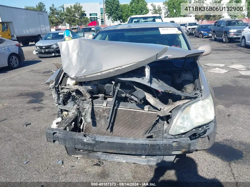 2006 Toyota Avalon Xl VIN: 4T1BK36B06U132900 Lot: 40107373