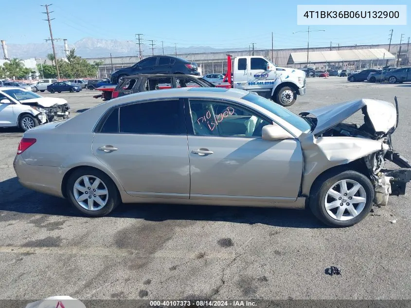 2006 Toyota Avalon Xl VIN: 4T1BK36B06U132900 Lot: 40107373