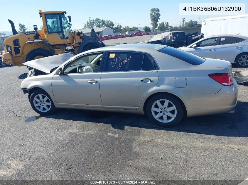 2006 Toyota Avalon Xl VIN: 4T1BK36B06U132900 Lot: 40107373