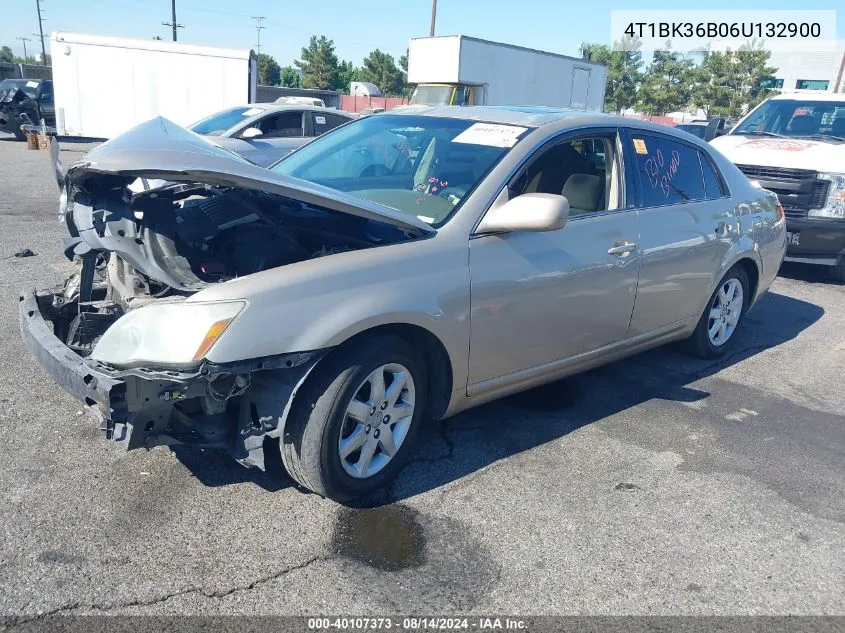 2006 Toyota Avalon Xl VIN: 4T1BK36B06U132900 Lot: 40107373