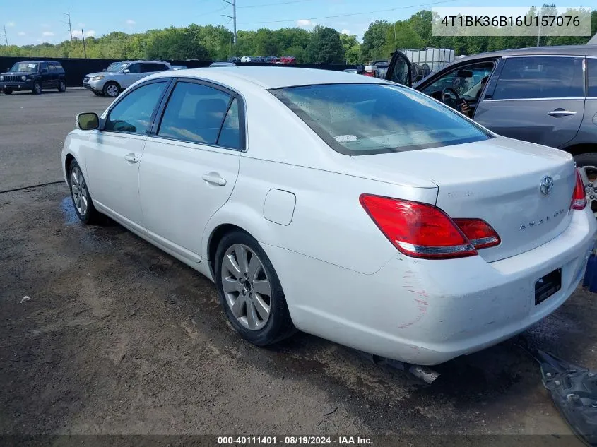 4T1BK36B16U157076 2006 Toyota Avalon Xls