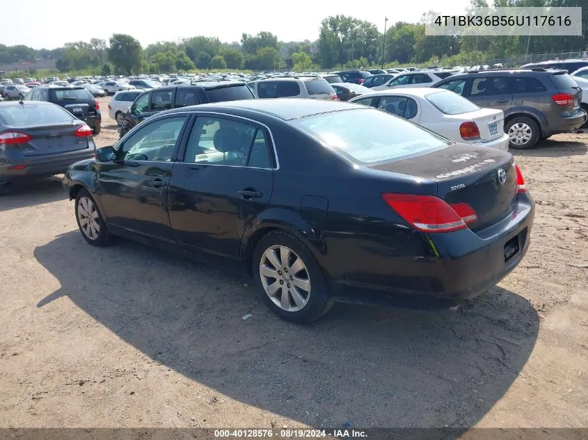 2006 Toyota Avalon Xls VIN: 4T1BK36B56U117616 Lot: 40128576