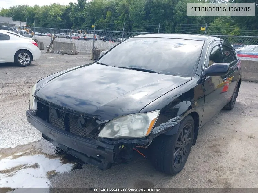 4T1BK36B16U068785 2006 Toyota Avalon Limited