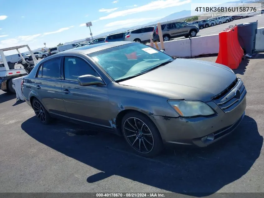 4T1BK36B16U158776 2006 Toyota Avalon Xls