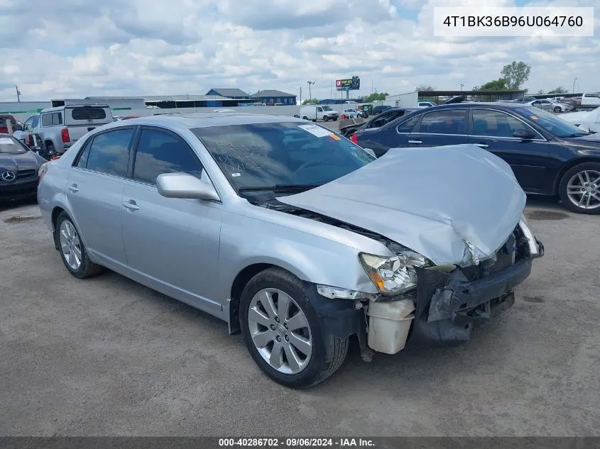 4T1BK36B96U064760 2006 Toyota Avalon Xls