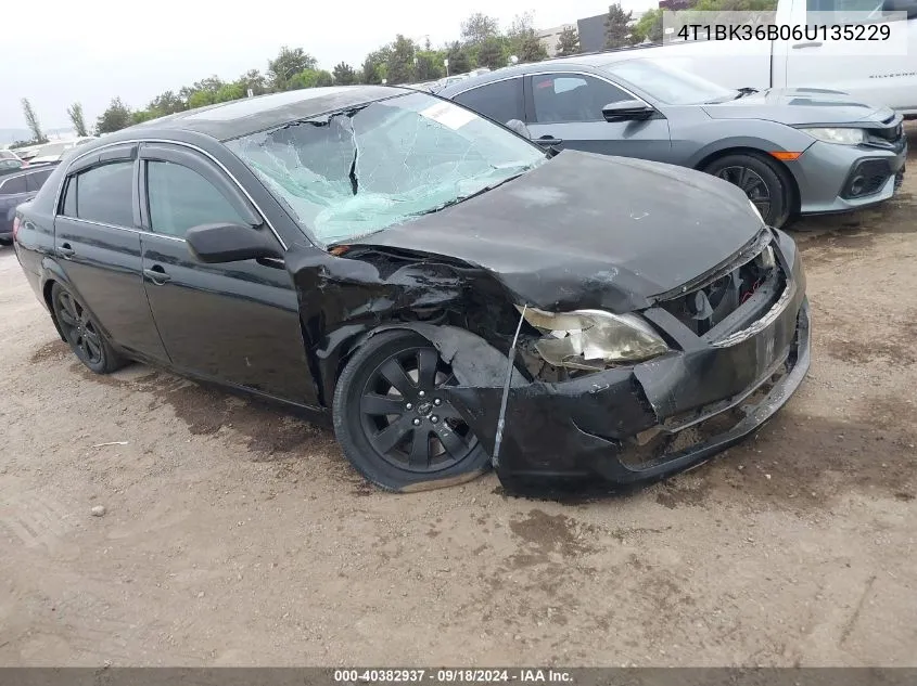 2006 Toyota Avalon Touring VIN: 4T1BK36B06U135229 Lot: 40382937