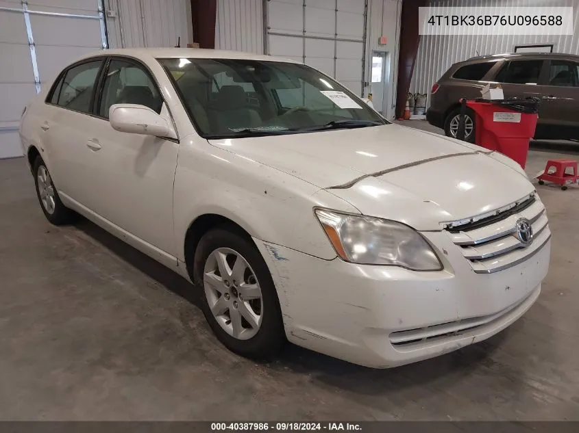 2006 Toyota Avalon Xl VIN: 4T1BK36B76U096588 Lot: 40387986