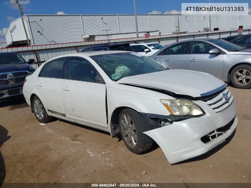 2006 Toyota Avalon Xls VIN: 4T1BK36B16U131383 Lot: 40402647