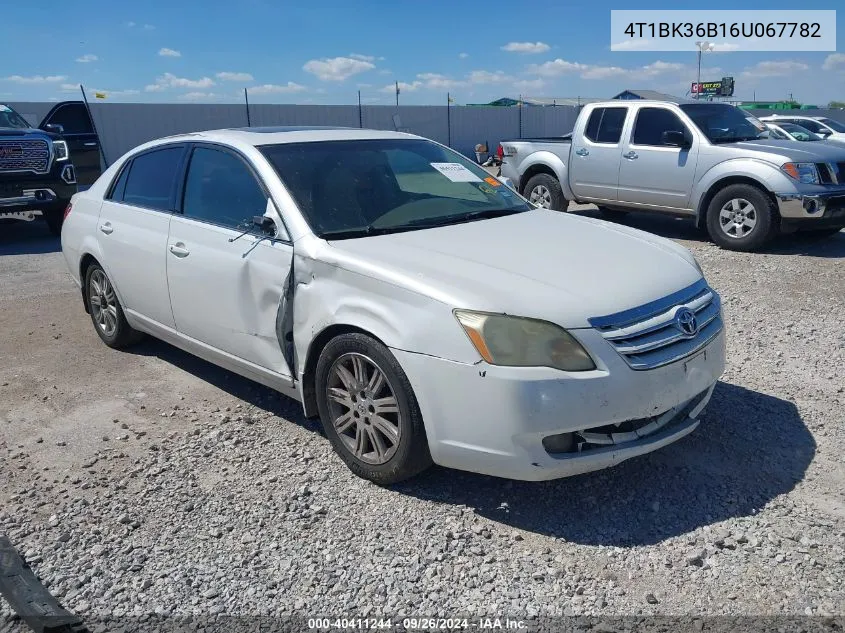 2006 Toyota Avalon Xl/Xls/Touring/Limited VIN: 4T1BK36B16U067782 Lot: 40411244