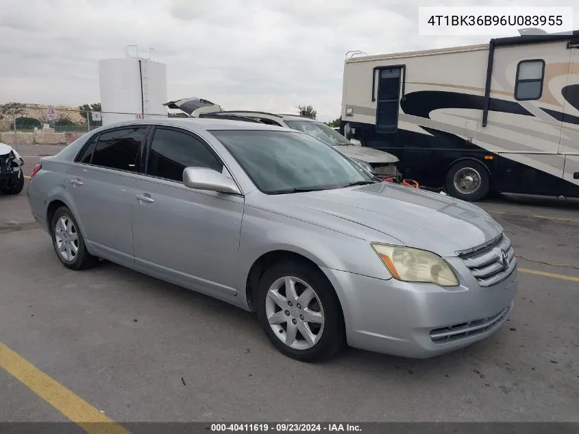 2006 Toyota Avalon Xl/Xls/Touring/Limited VIN: 4T1BK36B96U083955 Lot: 40411619