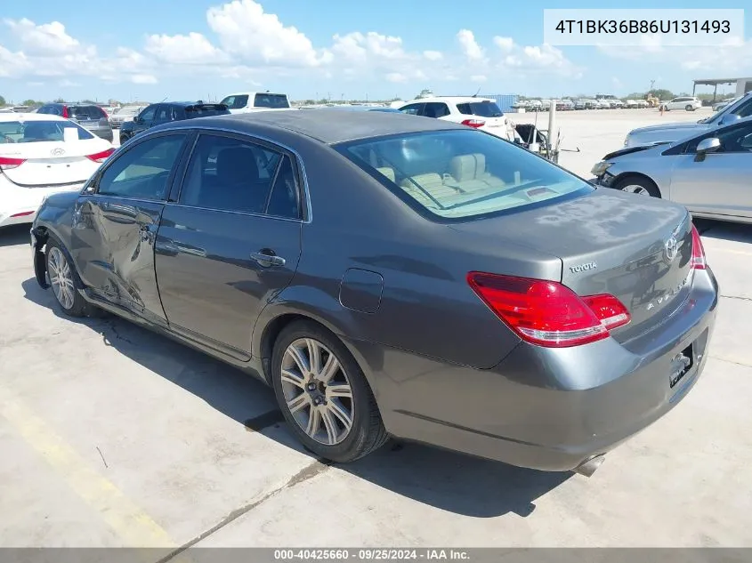 2006 Toyota Avalon Limited VIN: 4T1BK36B86U131493 Lot: 40425660