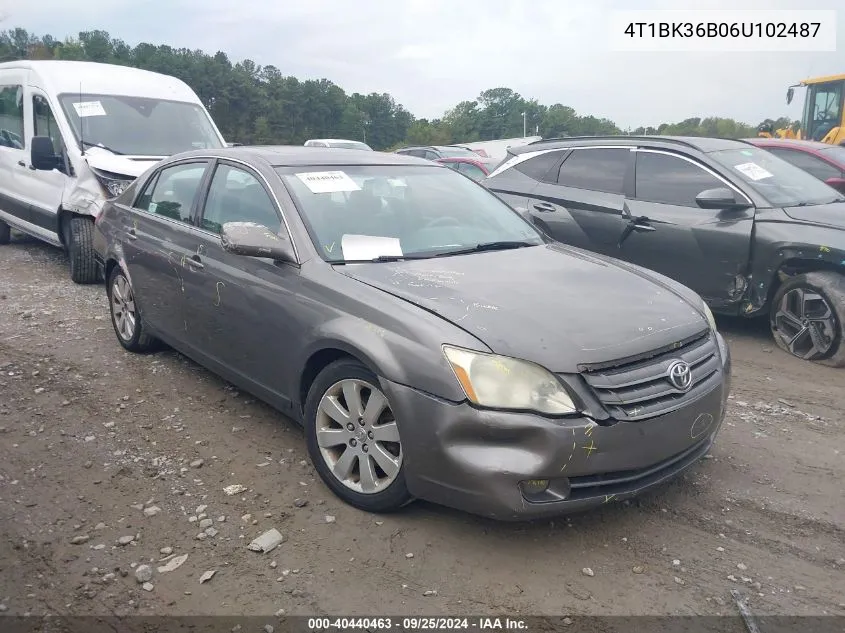 2006 Toyota Avalon Xls VIN: 4T1BK36B06U102487 Lot: 40440463