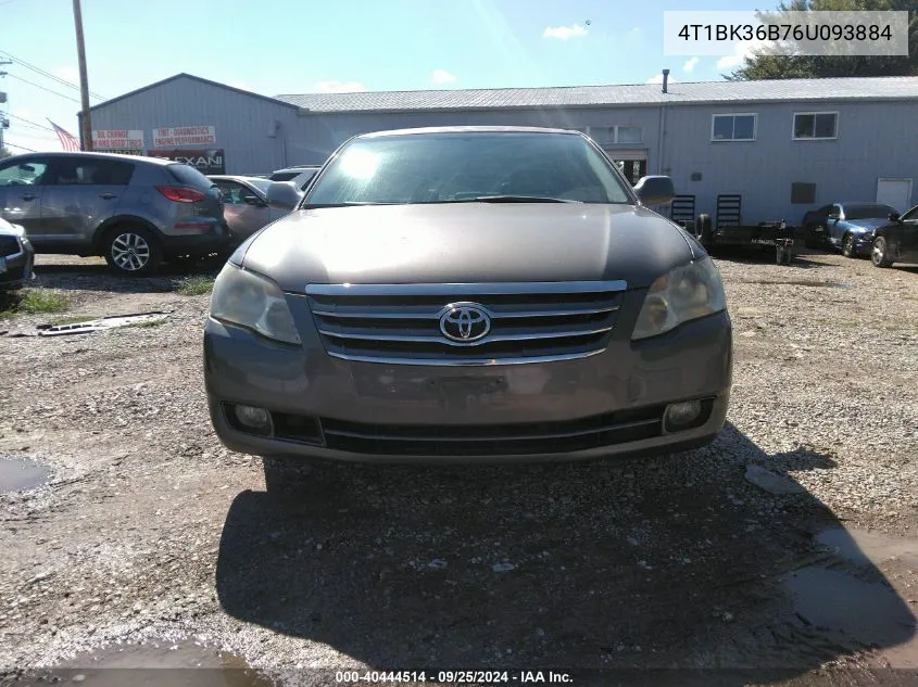 2006 Toyota Avalon Limited VIN: 4T1BK36B76U093884 Lot: 40444514