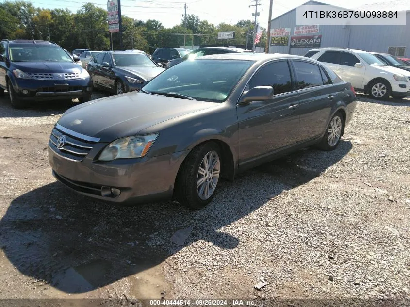 2006 Toyota Avalon Limited VIN: 4T1BK36B76U093884 Lot: 40444514