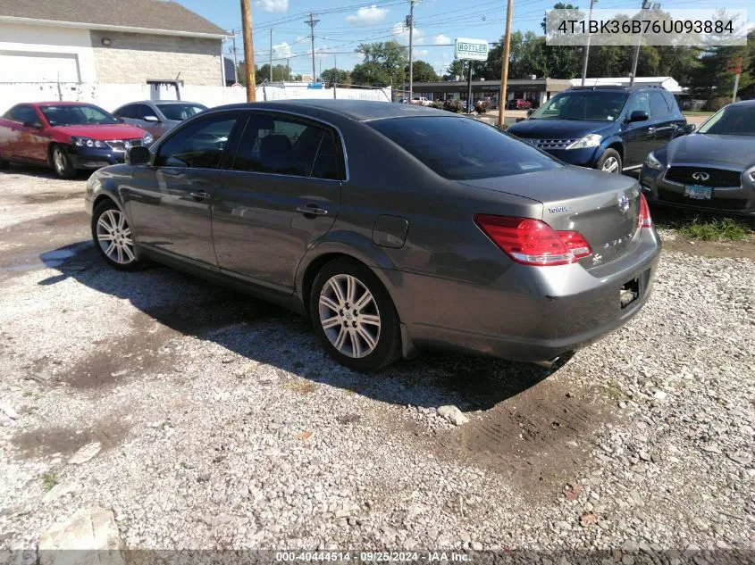 2006 Toyota Avalon Limited VIN: 4T1BK36B76U093884 Lot: 40444514