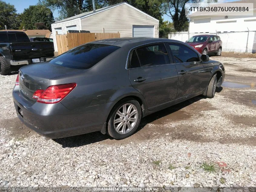 2006 Toyota Avalon Limited VIN: 4T1BK36B76U093884 Lot: 40444514