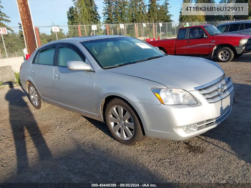 2006 Toyota Avalon Xl/Xls/Touring/Limited VIN: 4T1BK36B16U129911 Lot: 40449398