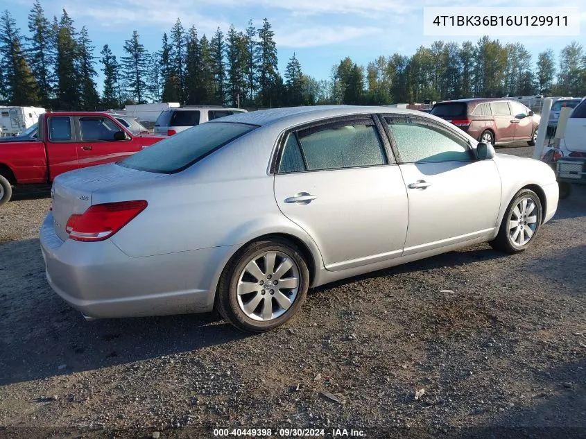 4T1BK36B16U129911 2006 Toyota Avalon Xl/Xls/Touring/Limited