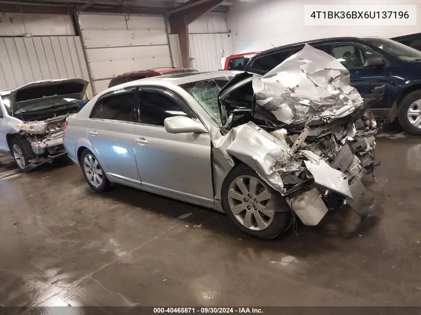 2006 Toyota Avalon Xls VIN: 4T1BK36BX6U137196 Lot: 40465871