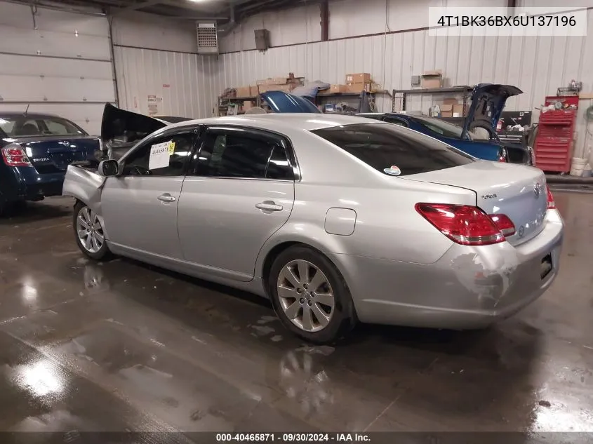 4T1BK36BX6U137196 2006 Toyota Avalon Xls