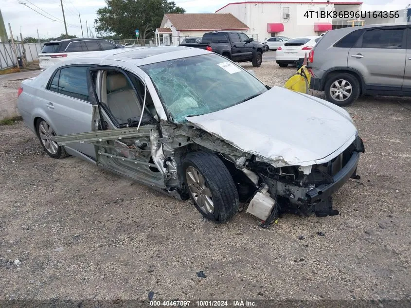 2006 Toyota Avalon Xls VIN: 4T1BK36B96U164356 Lot: 40467097