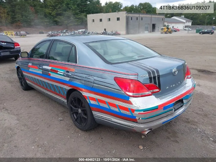 2006 Toyota Avalon Xl/Xls/Touring/Limited VIN: 4T1BK36B36U109207 Lot: 40482123