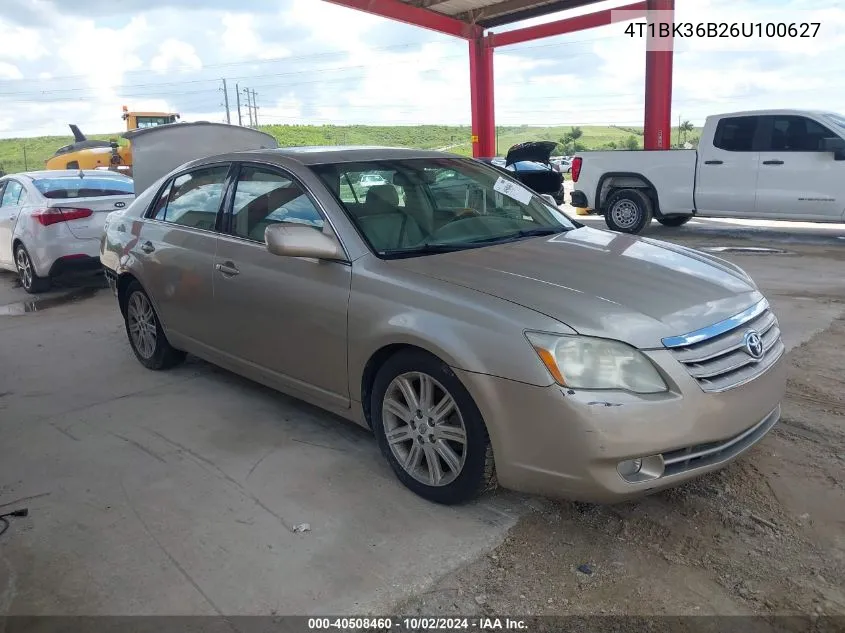 4T1BK36B26U100627 2006 Toyota Avalon Limited