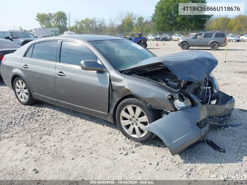 2006 Toyota Avalon Xls VIN: 4T1BK36B66U118676 Lot: 40509456