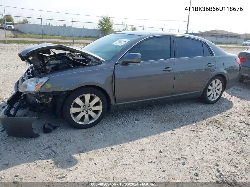 2006 Toyota Avalon Xls VIN: 4T1BK36B66U118676 Lot: 40509456