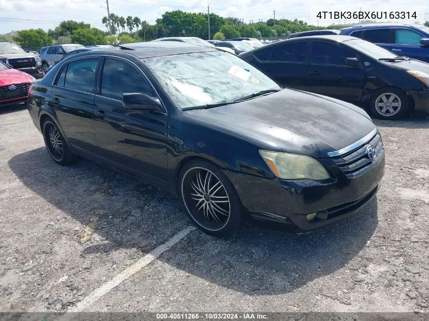 2006 Toyota Avalon Limited VIN: 4T1BK36BX6U163314 Lot: 40511265