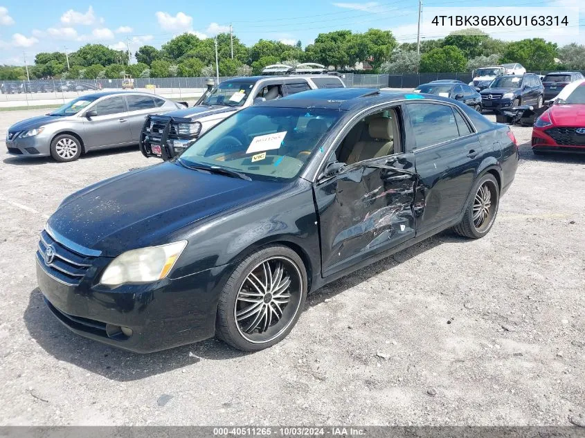 2006 Toyota Avalon Limited VIN: 4T1BK36BX6U163314 Lot: 40511265