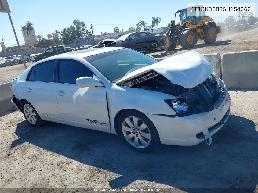 2006 Toyota Avalon Xls VIN: 4T1BK36B86U154062 Lot: 40526696