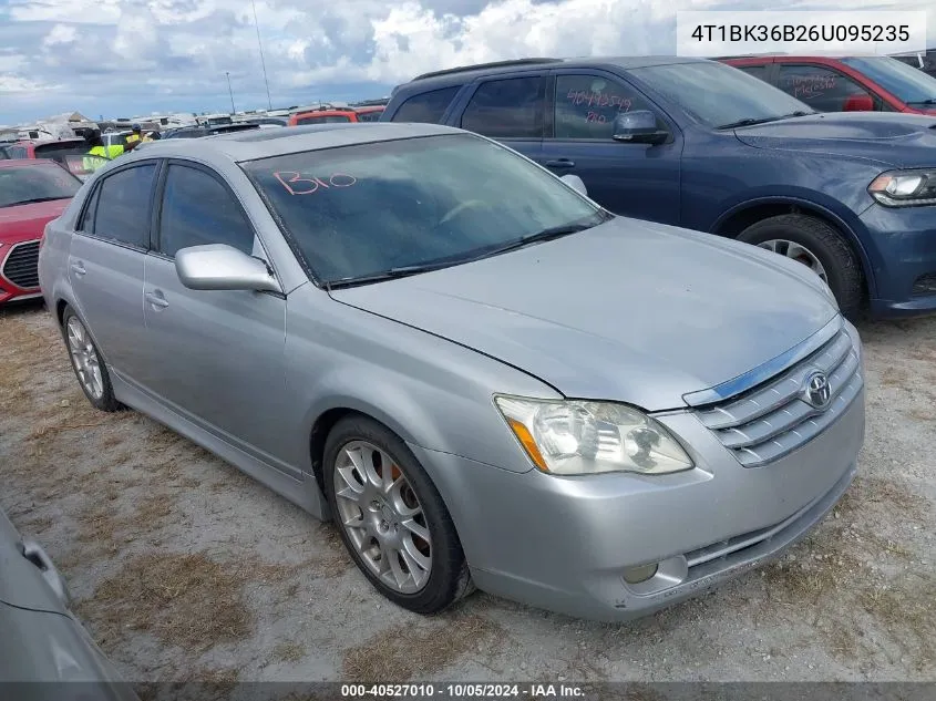 2006 Toyota Avalon Xl/Xls/Touring/Limited VIN: 4T1BK36B26U095235 Lot: 40527010