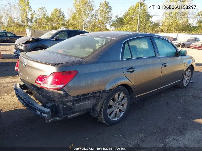 2006 Toyota Avalon Touring VIN: 4T1BK36B06U158297 Lot: 40530722