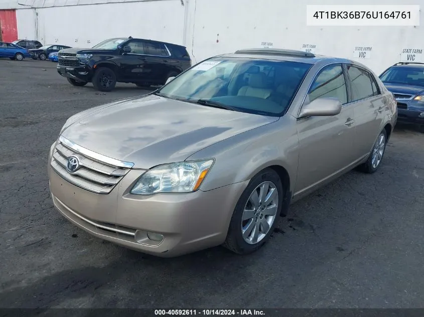 2006 Toyota Avalon Xls VIN: 4T1BK36B76U164761 Lot: 40592611