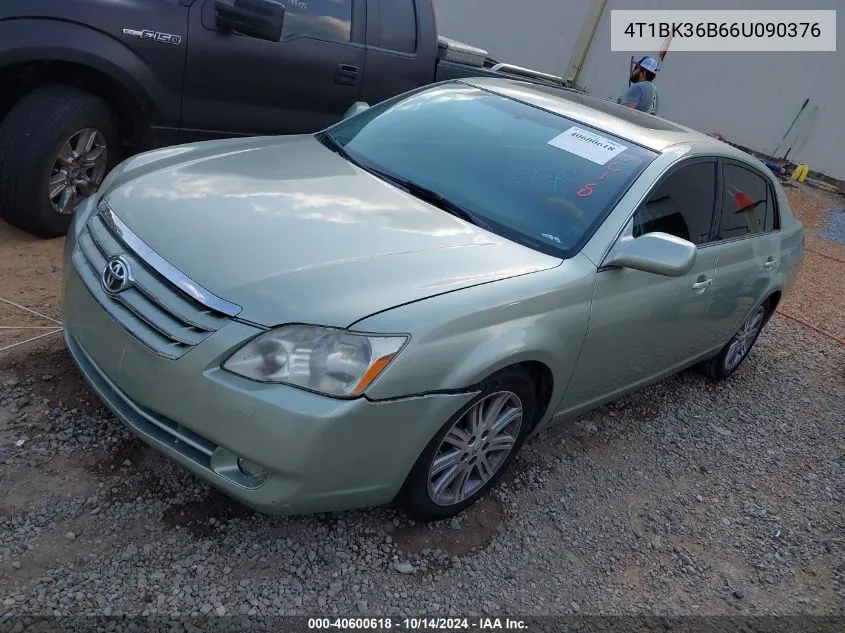 2006 Toyota Avalon Limited VIN: 4T1BK36B66U090376 Lot: 40600618